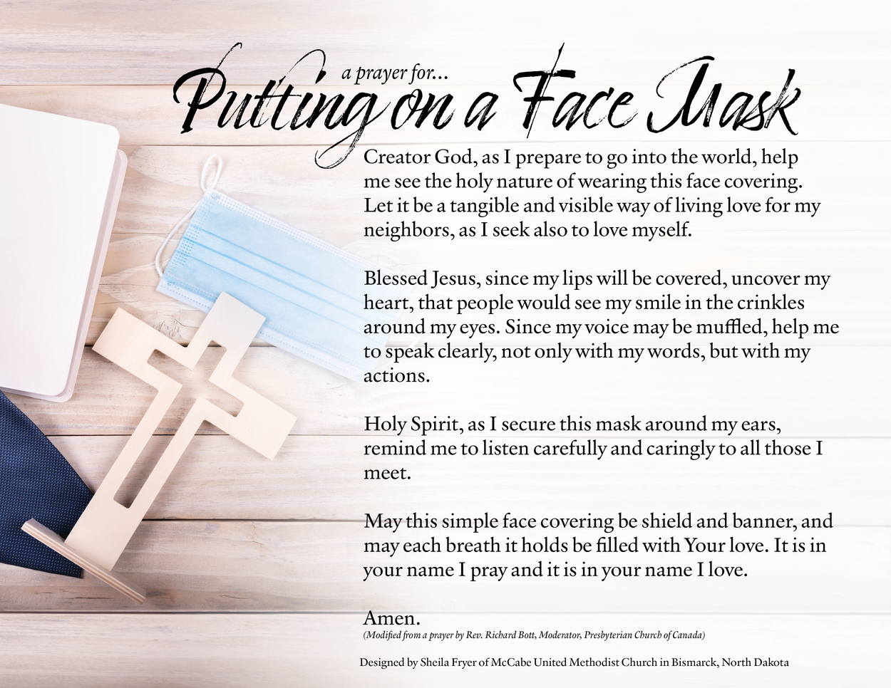 Face Mask Prayer