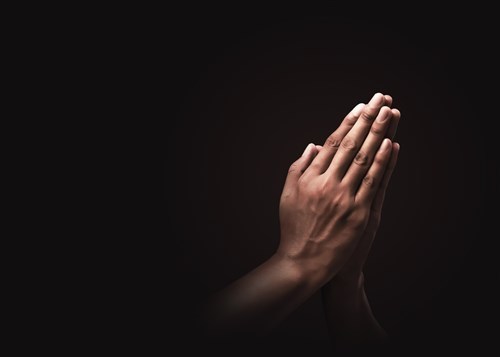 Praying Hands Illustration