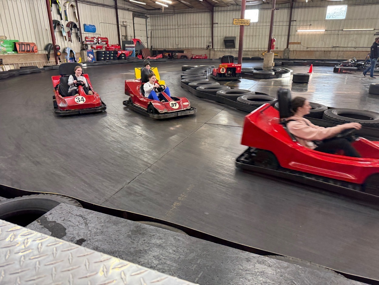 youth racing go carts