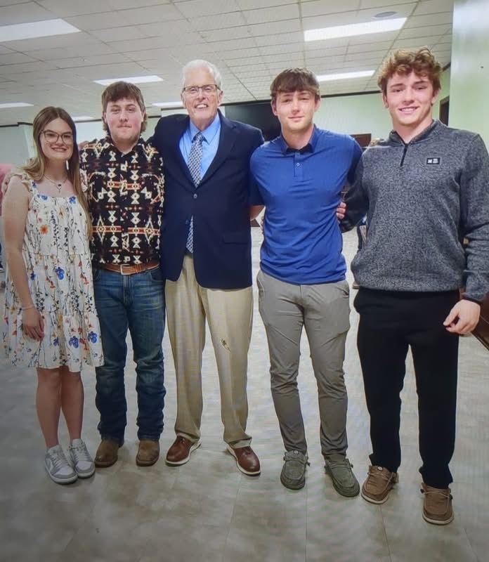 Pastor with youth